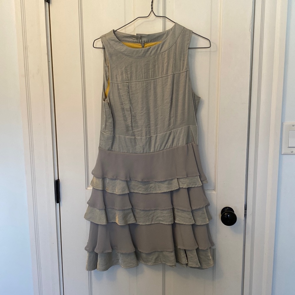 Tulle Shimmer Sleeveless Dress